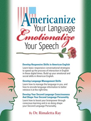 cover image of Americanize Your Language and Emotionalize Your Speech!